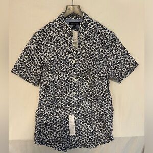TOMMY HILFIGER SHORT SLEEVE BUTTON DOWN